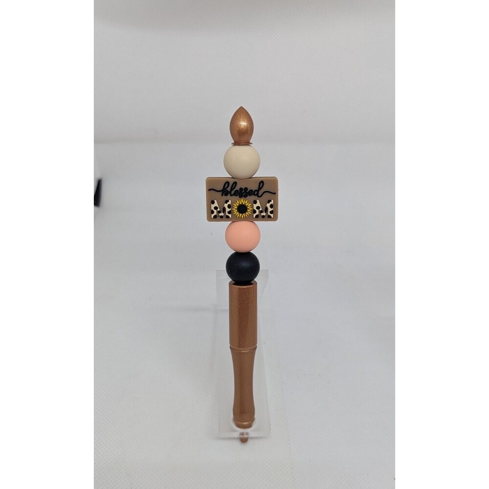 Beaded Pen: Blessed Mom, Gift Idea, NEW